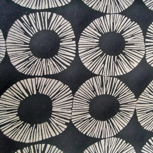 Terra - Etched Blacl by Figo Fabrics 1/2yd Cuts