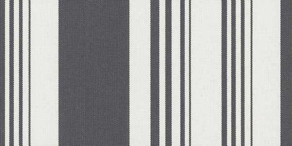 Tempotest Outdoor Fabric “Novella”  Colour: Charcoal 5417/97
