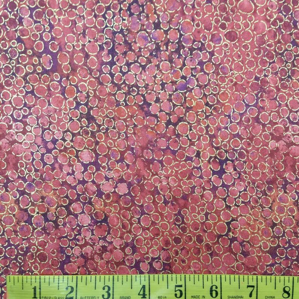 New Shimmer - Coral Reef by Northcott 1/2yd Cuts