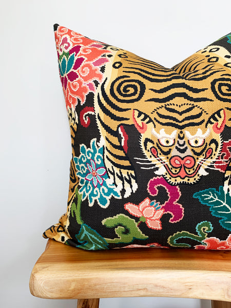 Bengal Pillow Cover in Tawny