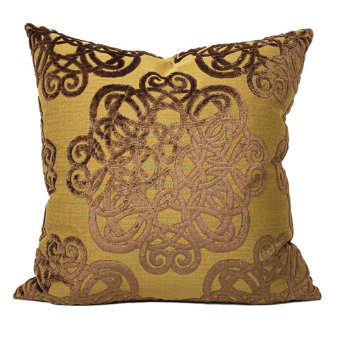 Medusa Pillow Cover in Tortise