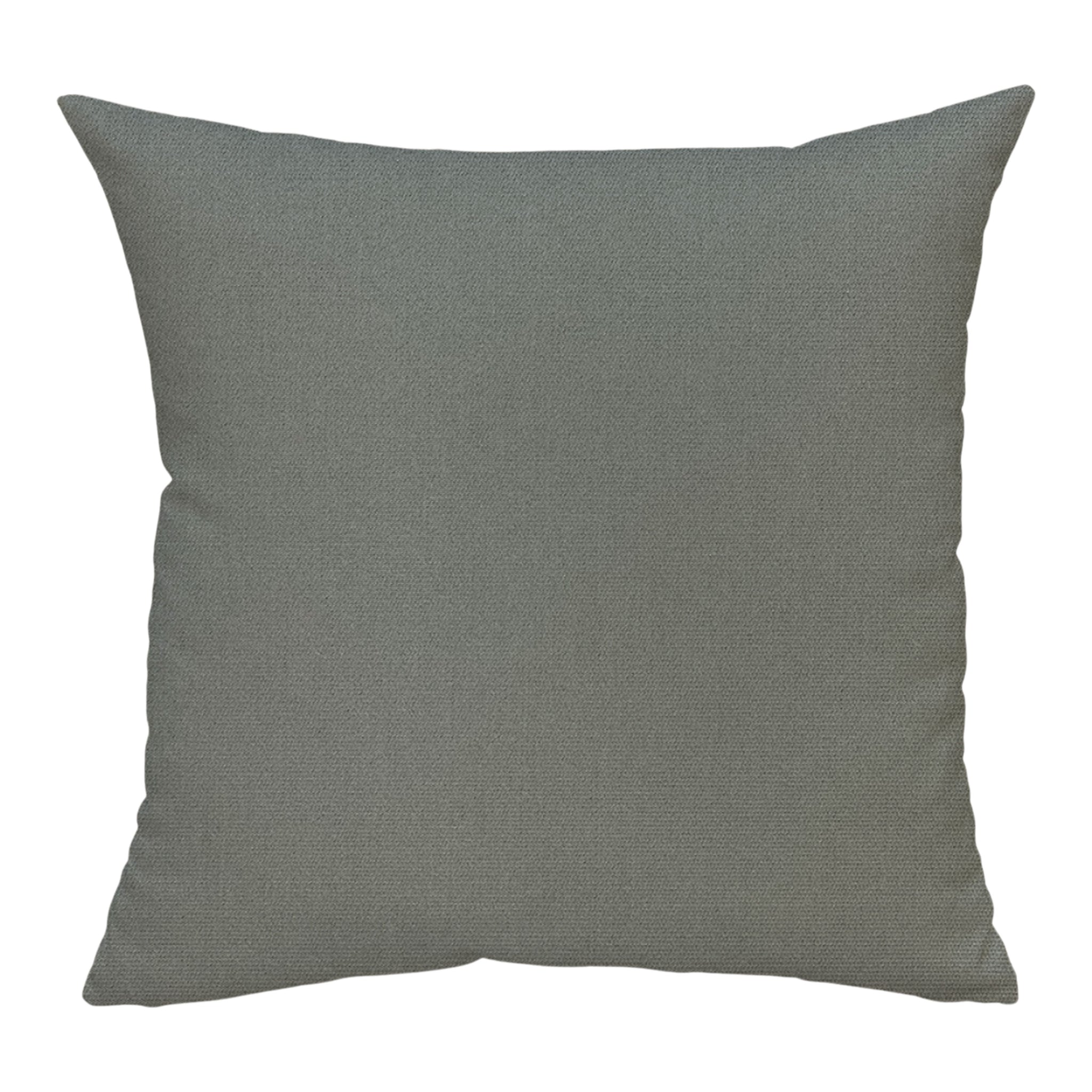 Sunbrella® Canvas Pillow Cover in Charcoal