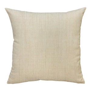 Sunbrella® Canvas Pillow Cover in Flax