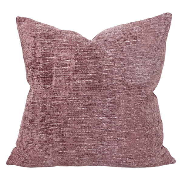 Eliot Pillow Cover in Dusty Rose