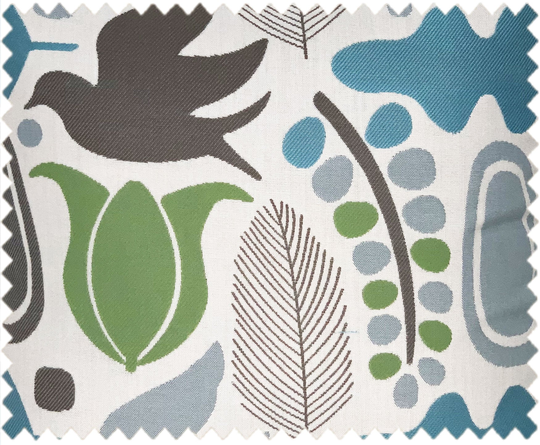 Sunbrella® Feather in Earthy Outdoor SWATCH