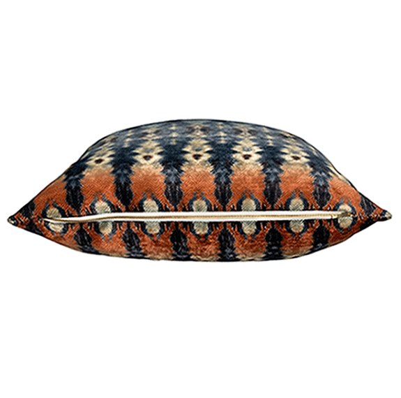 Ikat Fade Pillow Cover in Jewel