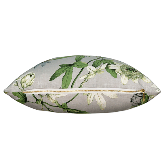 Ivy Pillow Cover in Ore Grey