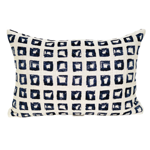 Sunbrella® Kendal Pillow Cover in Indigo