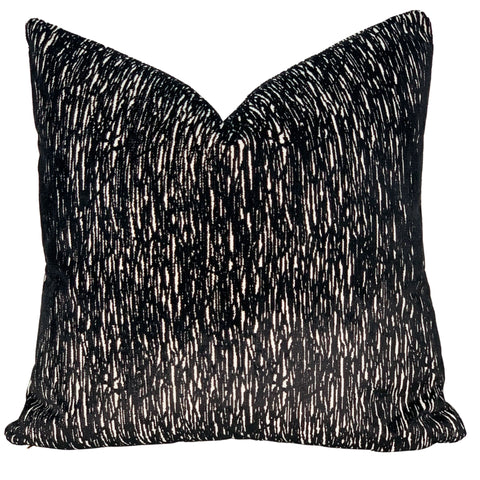Kinetic Pillow Cover in Monochrome