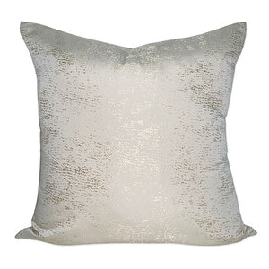 Lustre Pillow Cover in Blanc