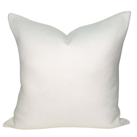 Oxford Pillow Cover in Ceramic